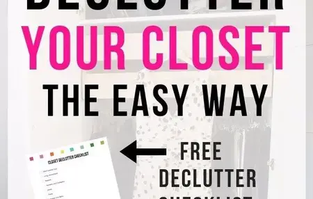 How to Declutter Your Closet