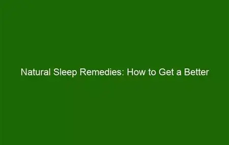 How to Improve Your Sleep Without Medication