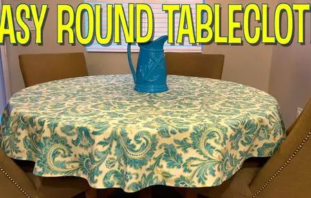 How to Sew a Tablecloth