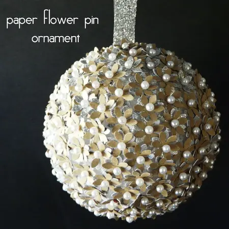 How to Make a Simple Paper Flower Pin