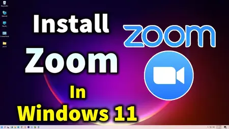 How to install the Zoom application on a laptop
