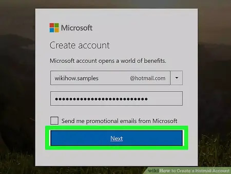 How to Make a Hotmail Account