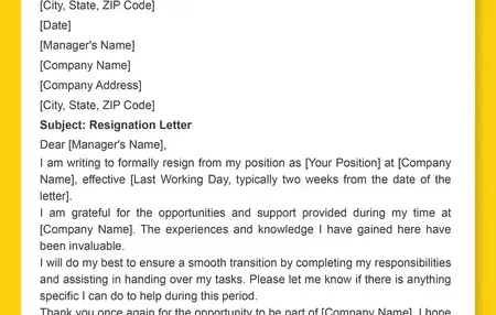 How to Write a Letter of Resignation