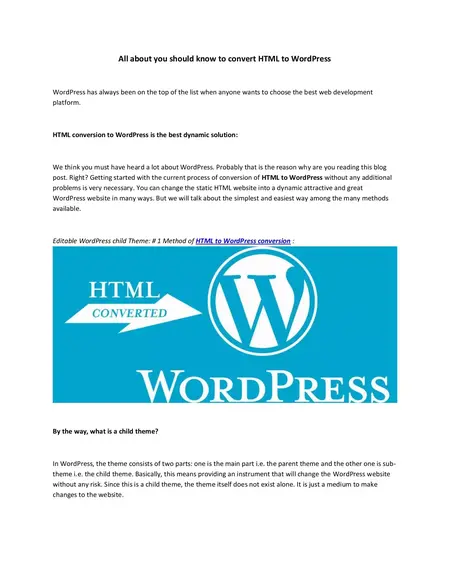 How to Create a WordPress Theme for a Specific Business