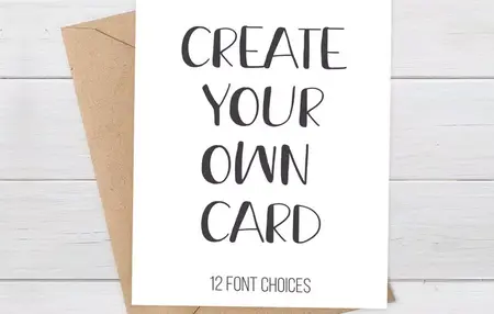 How to Make a Personalized Card