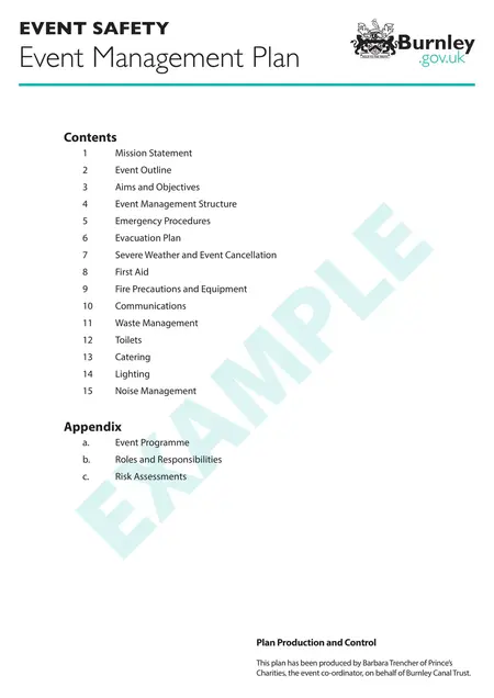 How to Plan a [Event]