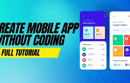 How to Create a Mobile App Without Coding