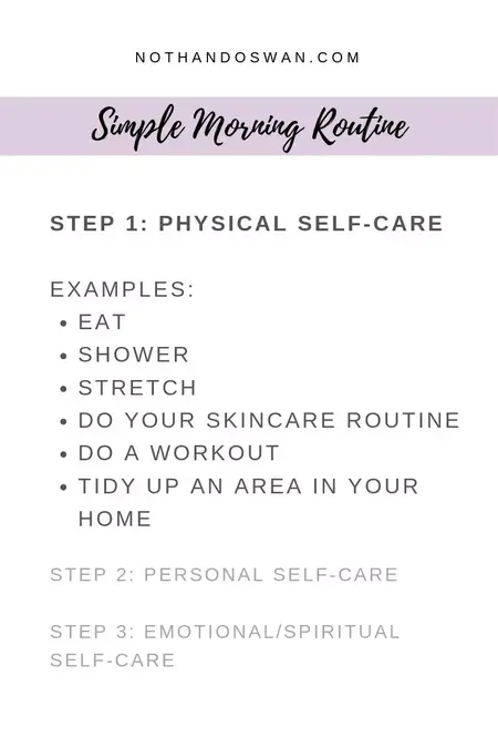 How to create a simple morning routine