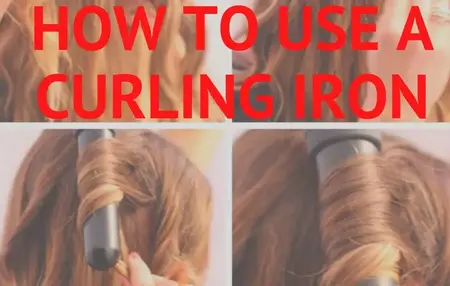 How to Use a Hair Curling Iron