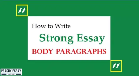 How to Write a Strong Essay