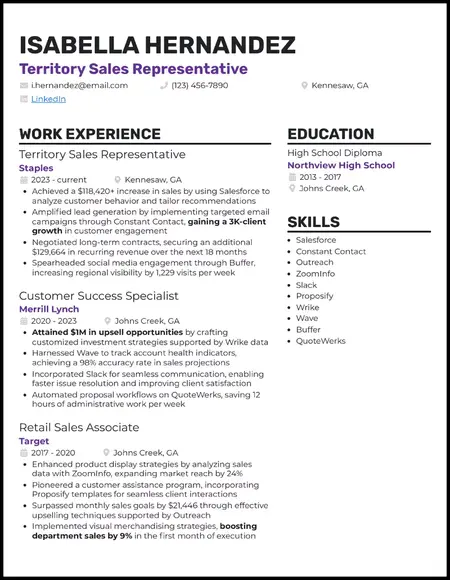 How to Write a Great Resume for a Sales Job