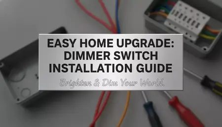 How to install a dimmer switch