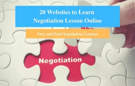 How to Learn Negotiation Skills Online