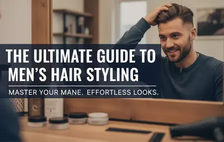 How to Style Men's Hair