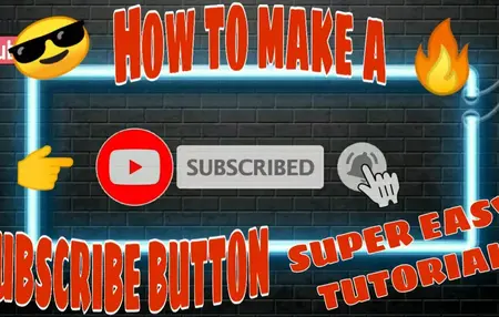 How to Create a YouTube Channel Subscriber Button