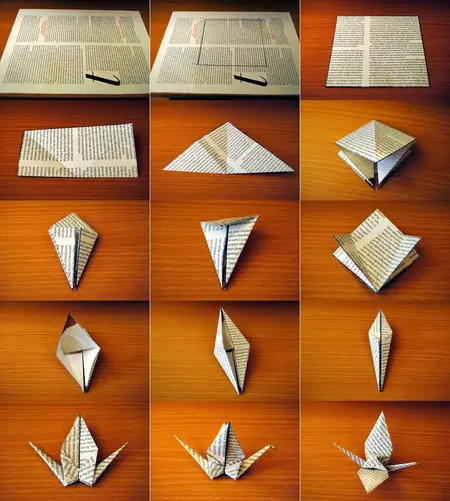 How to Make a Simple Origami Crane