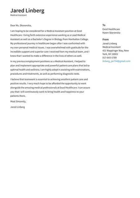 How to Write a Cover Letter for a Job in Healthcare