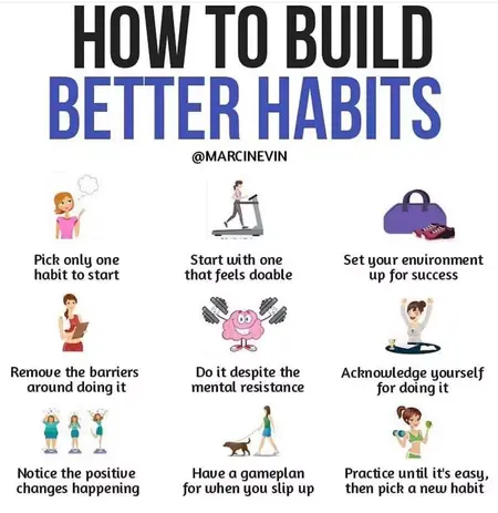 How to Build Healthy Habits