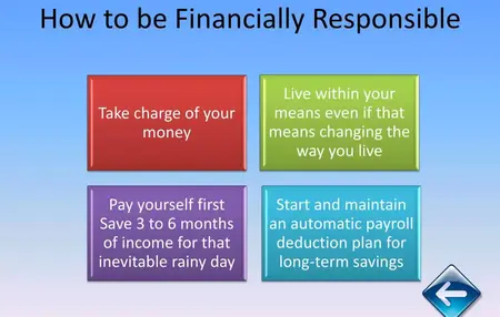 How to Be More Financially Responsible