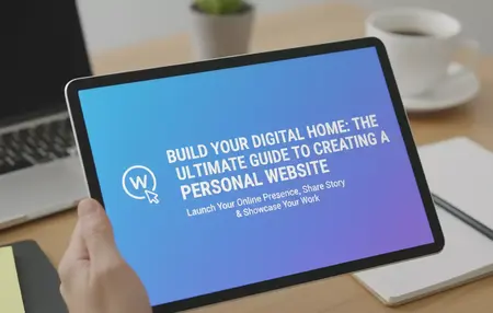 How to create a personal website portfolio