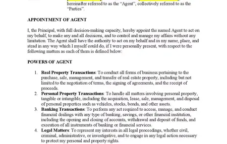 How to Write a Power of Attorney