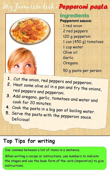 How to Learn a New Recipe