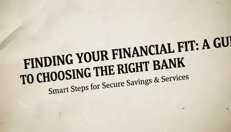 How to Choose a Bank