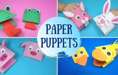 How to Make a Simple Paper Puppet