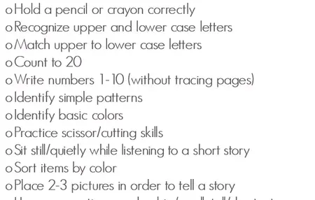 How to Prepare Your Child for Kindergarten