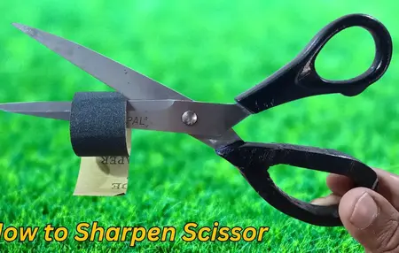 How to Sharpen Scissors