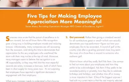 How to Be More Appreciative