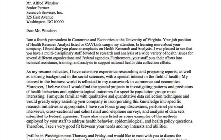 How to Write a Resume Cover Letter