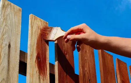 How to Paint a Fence