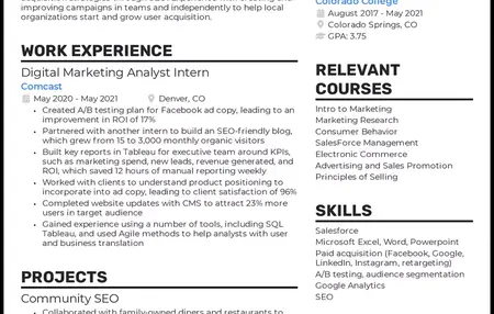 How to Write a Great Resume for a Creative Job for Beginners