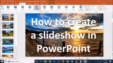 How to Make a Presentation Slideshow