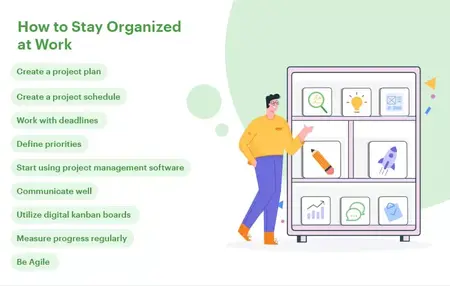 How to Be More Organized at Work