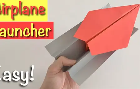 How to Make a Paper Airplane Launcher