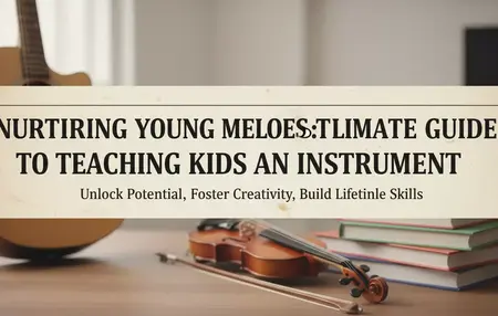 How to Teach Your Kids to Play an Instrument