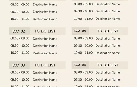 How to Create a Travel Itinerary