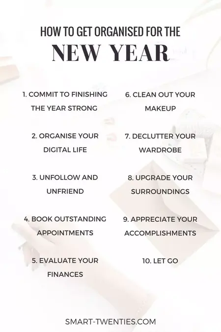 How to Get Organized for the New Year