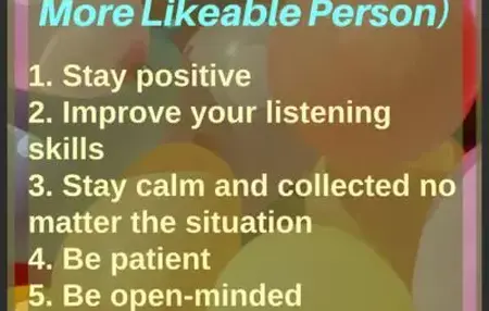 How to Be More Likeable