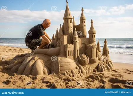 How to build a sandcastle