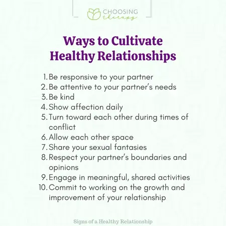 How to Have a Healthy Relationship