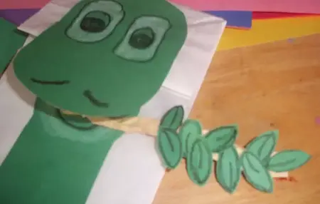 How to Make a Paper Bag Dinosaur