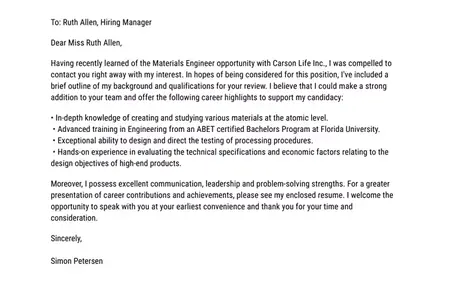 How to Write a Great Cover Letter for a Specific Industry