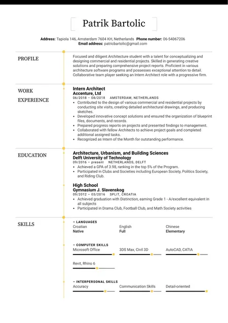 How to Write a Killer Resume for a Graphic Design Internship