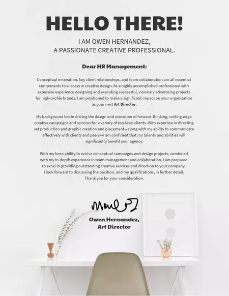 How to Write a Great Cover Letter for a Creative Job