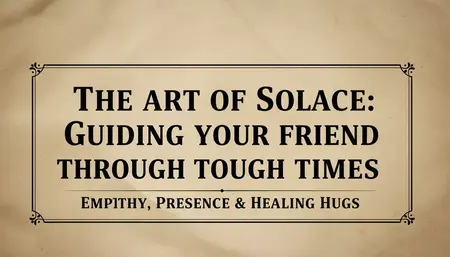 How to Comfort a Grieving Friend