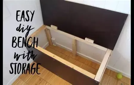 How to Make a DIY Storage Bench
