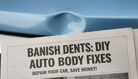 How to repair car dent